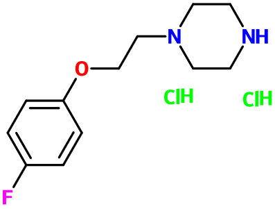 (图片) MC085121 1-[2-(4-Fluorophenoxy)ethyl]piperazine 2HCl